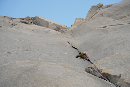 Cerro Cota, Torres del Paine, Patagonia - Making the first ascent of 'Echoes in the Dark' on the east face of Cerro Cota, Torres del Paine, Patagonia (Kosuke Kawachi, Toru Nakajima, Yudai Suzuki 5-9/03/2026)