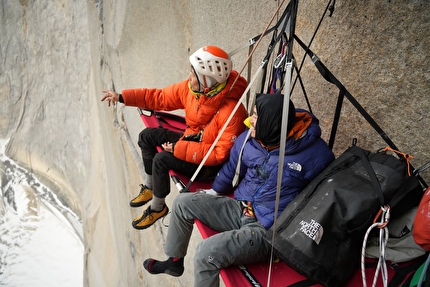 Cerro Cota, Torres del Paine, Patagonia - Making the first ascent of 'Echoes in the Dark' on the east face of Cerro Cota, Torres del Paine, Patagonia (Kosuke Kawachi, Toru Nakajima, Yudai Suzuki 5-9/03/2026)