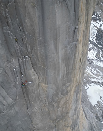 Cerro Cota, Torres del Paine, Patagonia - Making the first ascent of 'Echoes in the Dark' on the east face of Cerro Cota, Torres del Paine, Patagonia (Kosuke Kawachi, Toru Nakajima, Yudai Suzuki 5-9/03/2026)