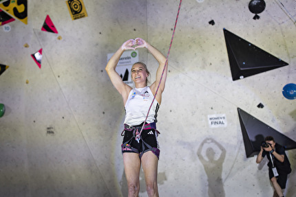Janja Garnbret claims historic 50th gold medal at Innsbruck Climbing World Cup 2026