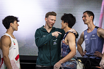 Coppa del Mondo Lead 2026 - Giovanni Placci, Jakob Schubert, Sorato Anraku & Adam Ondra, Coppa del Mondo Lead 2026 Innsbruck Coppa del Mondo Lead 2026 - Giovanni Placci, Jakob Schubert, Sorato Anraku & Adam Ondra, Coppa del Mondo Lead 2026 Innsbruck