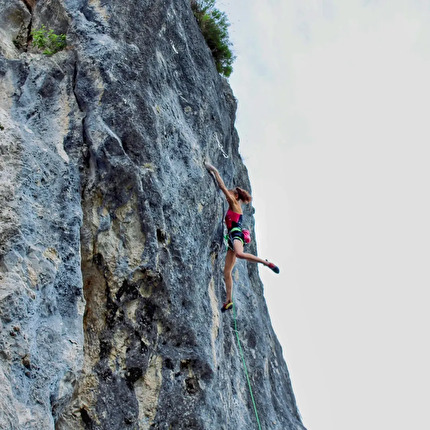 Laura Rogora pazzesca al Passo della Presolana
