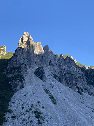 Ai Spalti di Toro (Dolomiti) la nuova via lunga Perla