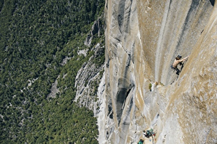 Three big walls in Yosemite climbed free by František D'Agostino, Samuel Stroh