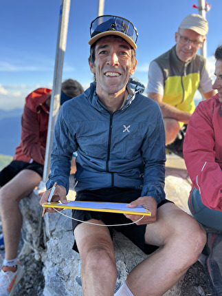 Hervé Barmasse Endurance - Italia - Hervé Barmasse in cima al Monte Coglians in Friuli-Venezia Giulia sabato 3 luglio 2026, l'ultima montagna del suo tour Endurance - Italia Hervé Barmasse Endurance - Italia - Hervé Barmasse in cima al Monte Coglians in Friuli-Venezia Giulia sabato 3 luglio 2026, l'ultima montagna del suo tour Endurance - Italia