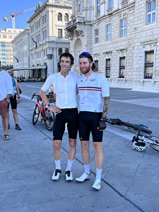 Hervé Barmasse Endurance - Italia - Hervé Barmasse Endurance - Italia: l'arrivo a Trieste il 4 luglio 2026, in bici insieme a Marco Cimenti dal Rifugio Tolazzi Hervé Barmasse Endurance - Italia - Hervé Barmasse Endurance - Italia: l'arrivo a Trieste il 4 luglio 2026, in bici insieme a Marco Cimenti dal Rifugio Tolazzi