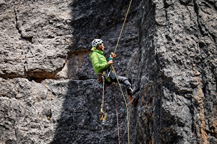 inCLOUsivity, Cinque Torri, Dolomiti, Massimo Coda, Andrea Lanfri - L'apertura di 'inCLOUsivity' sulla Torre Romana alle Cinque Torri, Dolomiti (Massimo Coda, Andrea Lanfri 03-04/07/2026)