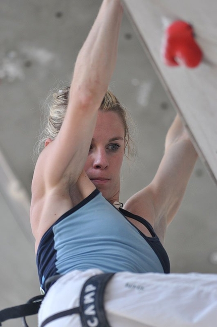 Maja Vidmar - Maja Vidmar competing at the Arco Rock Master 2010