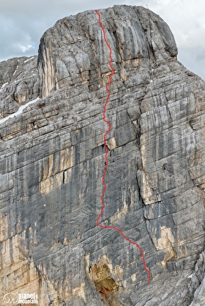 Piz Lavarella Dolomiti, Kairos, Simon Gietl, Martin Niederkofler, Davide Prandini - Il tracciato della via 'Kairos' al Piz de Lavarela, Dolomiti, aperta in 4 giorni da Simon Gietl, Martin Niederkofler e Davide Prandini nell'estate 2026 Piz Lavarella Dolomiti, Kairos, Simon Gietl, Martin Niederkofler, Davide Prandini - Il tracciato della via 'Kairos' al Piz de Lavarela, Dolomiti, aperta in 4 giorni da Simon Gietl, Martin Niederkofler e Davide Prandini nell'estate 2026