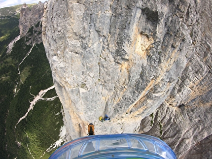 Soccorso Alpino e Speleologico Veneto - Recupero di alpinisti bloccati sulla Via Cassin alla Torre Trieste, Dolomiti, estate 2026