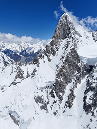 Tahu Rutum, Karakoram, Siebe Vanhee, Sean Villanueva, Symon Welfringer - Siebe Vanhee, Sean Villanueva O’Driscoll and Symon Welfringer making the first ascent of the West Face of Tahu Rutum (6,651m), also referred to as Taa Hurutum, in the Karakoram of Pakistan, June 2026