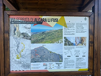 Via Ferrata degli Alcaresi, Sicilia - La Via Ferrata degli Alcaresi a Alcara Li Fusi in Sicilia Via Ferrata degli Alcaresi, Sicilia - La Via Ferrata degli Alcaresi a Alcara Li Fusi in Sicilia