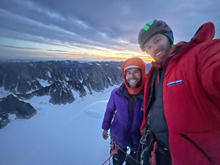 Kichatna Spire, Alaska, Elias Spitulnik, Michael Telstad - The first ascent of 'Hologram Wall' on the South Face of Kichatna Spire in Alaska (Elias Spitulnik, Michael Telstad 4-8/07/2026)