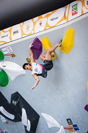 Campionati Mondiali Giovanili di Arrampicata Arco 2026 - Durante i Campionati Mondiali Giovanili di Arrampicata Arco 2026: Boulder