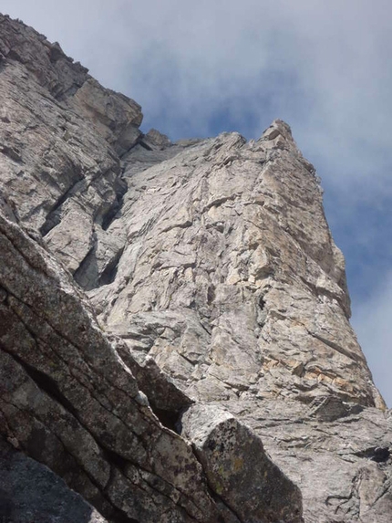 Val Masino, Punta Allievi - Così è se vi pare (650 mt, VII obbl.)