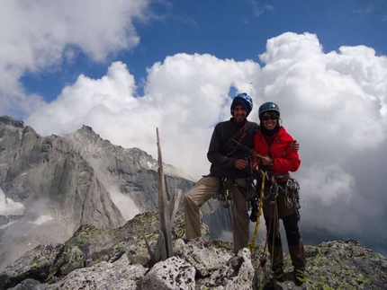 Val Masino, Punta Allievi - XXV Mario dell'Oro (650 mt, VI+ obbl.