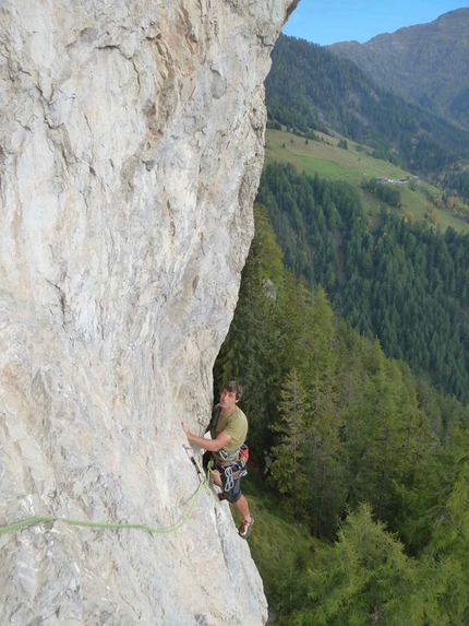 Großer Falkenstein, nuova via di più tiri in Austria