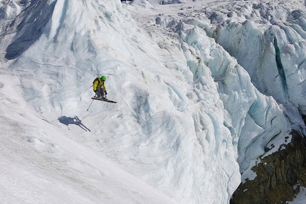 Samuel Anthamatten e la passione per il freeride - Samuel Anthamatten sul Matterhorn