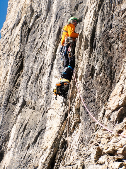 Simnang Himal - 10/2012: Serhiy Bublik e Mykola Shymko e la prima salita di Simnang Himal (6251m) Himalaya.