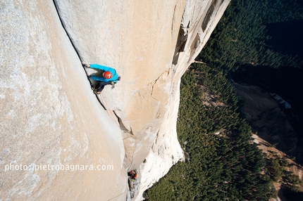 Freerider in Yosemite repeated by Della Bordella and Bacci