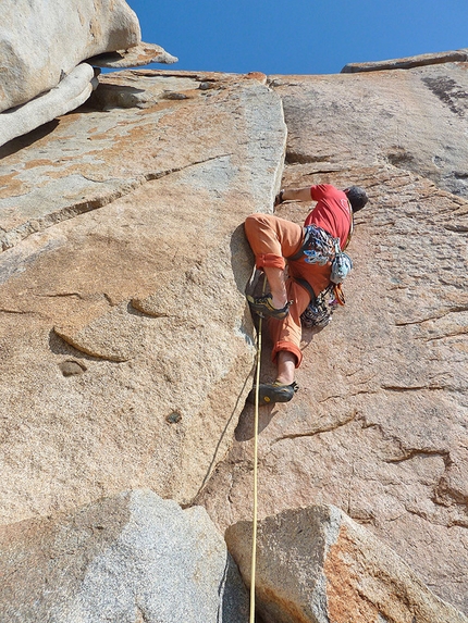 Capo Pecora, Sardegna - Maurizio Oviglia in apertura sul terzo tiro di 