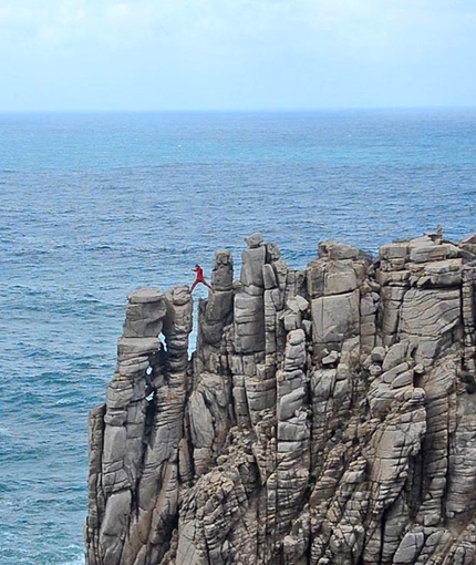 Capo Pecora, Sardinia - Maurizio Oviglia - instant from the film Blu Trad