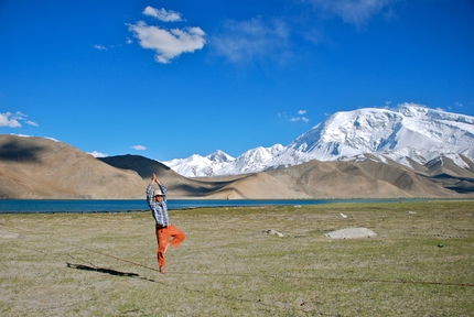 Swami Muztaghata - Slackline a 5000m