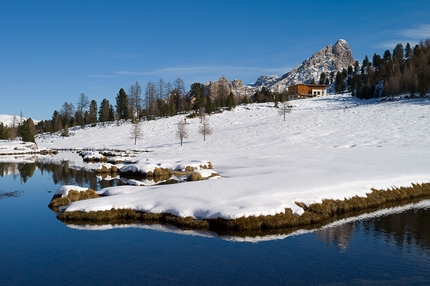 Dolomiti - 20/11/2012, Rifugio Fanes, Parco naturale Fanes - Sennes e Braies