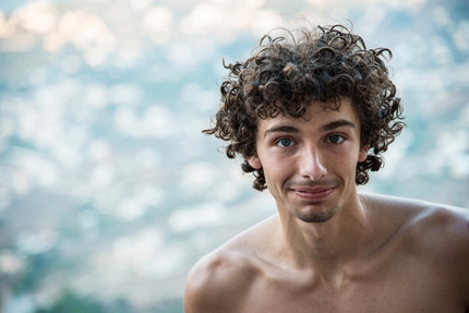 Jacopo Larcher and his 9a climbing at Red River Gorge