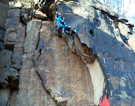 New gritstone climbs by Pete Whittaker and Jordan Buys