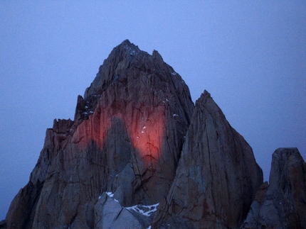 Cerro Torre - Sole sul Fitz Roy