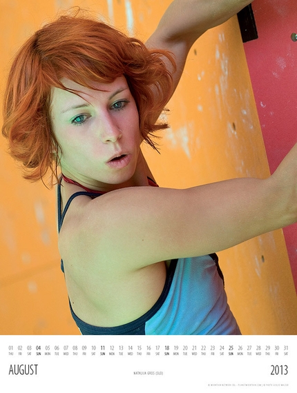 Calendario 2013 Women in Climbing - Natalija Gros