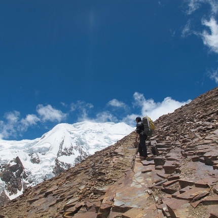 Bolivia - Illimani. Salendo a Nido de Condores