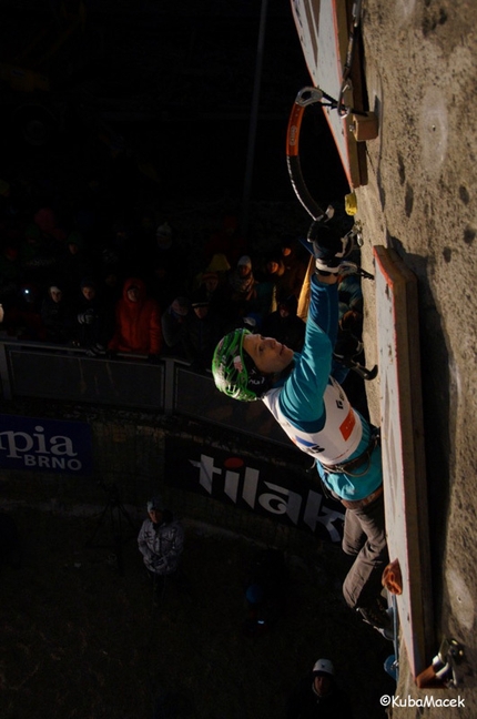 Barbara Zwerger & Angelika Rainer - Barbara Zwerger durante la finale a Brno