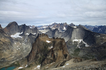 Groenlandia 2012 - La chute de rein (600m, 6c, A1 pendolo) Torsukatak, Groenlandia