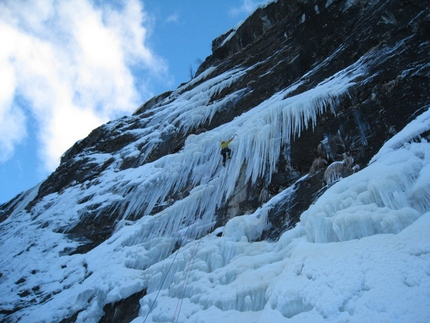 Gasteinertal, new difficult ice climbs Austria