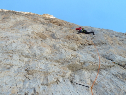 Brenta Dolomites - Via Ladri, Campanile Basso by Massimo Faletti, Cristian Brenna, Silvestro and Tommaso Franchini