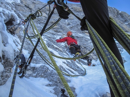 Orient Express on Gran Sasso, the story of the first winter attempt and the strength of a partnership