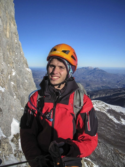 Orient Express, Gran Sasso - First winter ascent attempt of Orient Express by Andrea Di Donato, Andrea Di Pascasio and Lorenzo Angelozzi