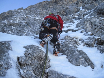 Orient Express, Gran Sasso - Tentativo di prima invernale su Orient Express, di Andrea Di Donato, Andrea Di Pascasio e Lorenzo Angelozzi.