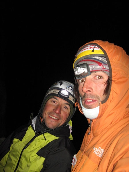 Cerro Piergiorgio - Cristian Brenna & Hervé Barmasse. Cerro Piergiorgio, Patagonia, 'La Routa de l'Hermano' (950m, 6b+ A3 ED+).