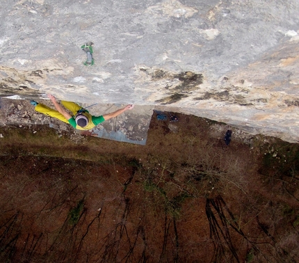 Riccardo Scarian - Riccardo Scarian su Child in Time 8c+, Fonzaso