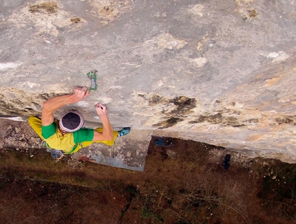 Riccardo Scarian - Riccardo Scarian su Child in Time 8c+, Fonzaso