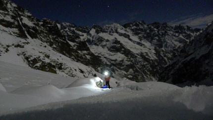 Follow the Gully - Barre des Ecrins - Il bivacco