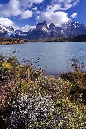 Patagonia - Cuernos del Paine and Lake Pehoé in Patagonia