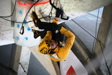 Ice Climbing World Cup 2013 - Saas Fee - Mauro Dorigatti