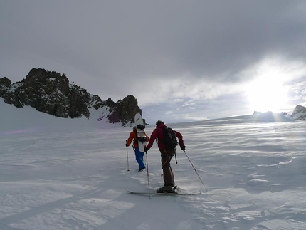 Marbrèe Couloir, Courmayeur - Davide and Guido