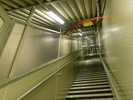 Marbrèe Couloir, Courmayeur - The 250 steps