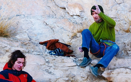 Adam Ondra - Adam Ondra e Chris Sharma ad Oliana