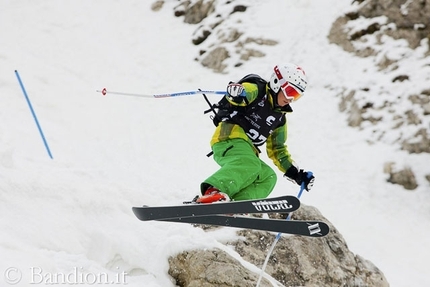 Freeride Challenge Punta Nera - Momenti del Freeride Challenge Punta Nera 2012 a Cortina